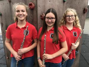 Flöte: Henriette, Janneke, Hannah